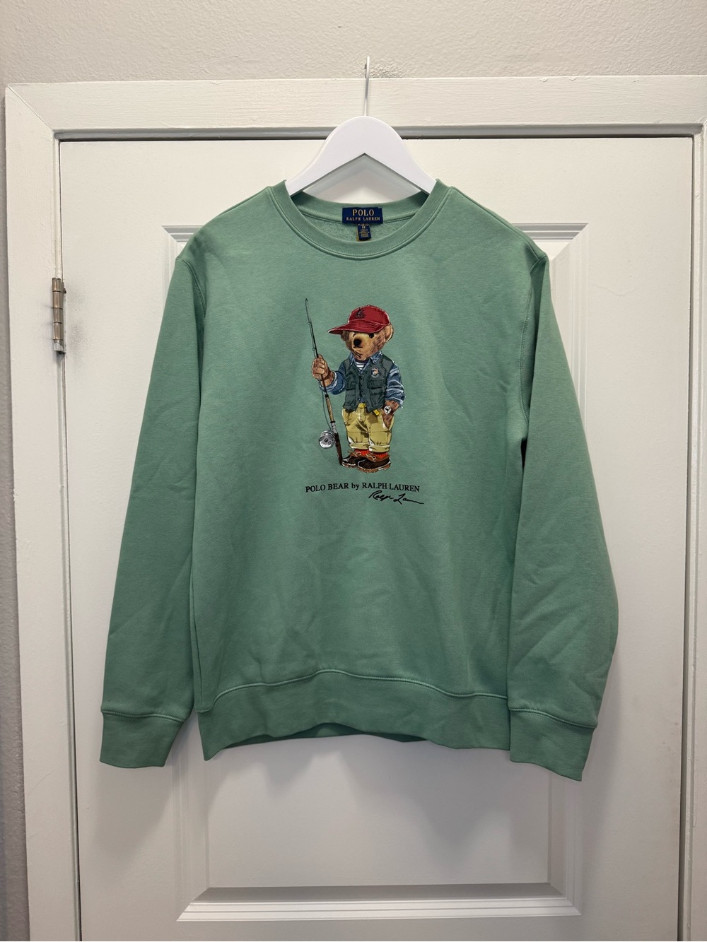 Polo Ralph Lauren Fishing Bear Crew Neck Sweatshirt